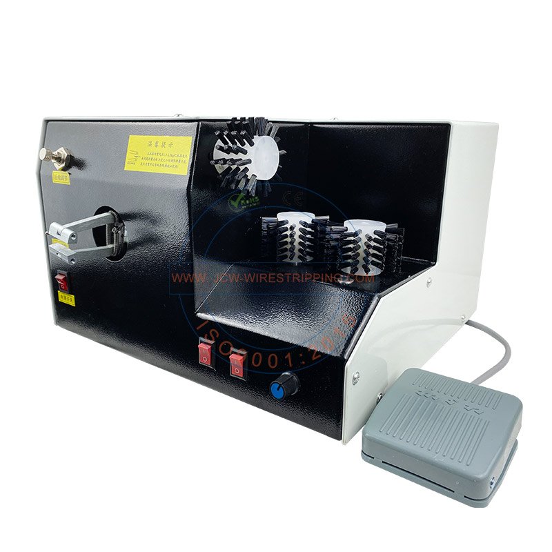 Cable Braid Shielding Brushing & Twisting Machine