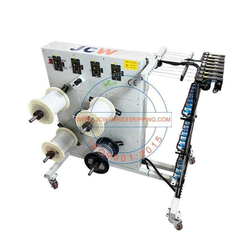 8 Stations Motorized Wire Prefeeding Machine