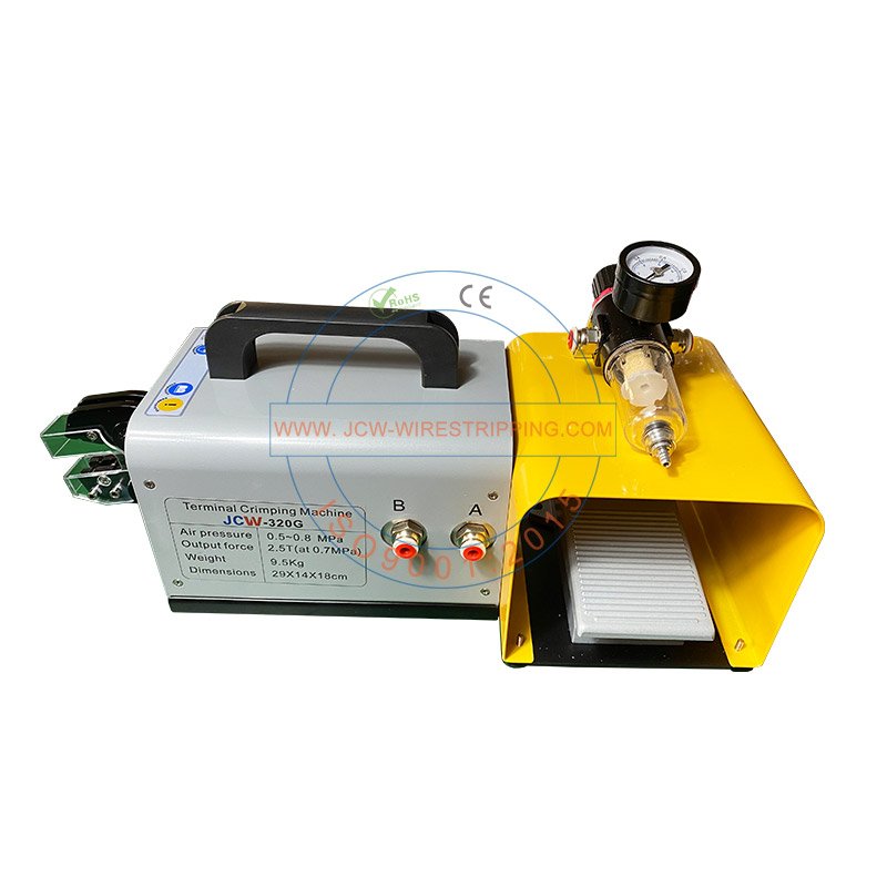 25kN Pneumatic Terminal Crimping Machine | JCWelec