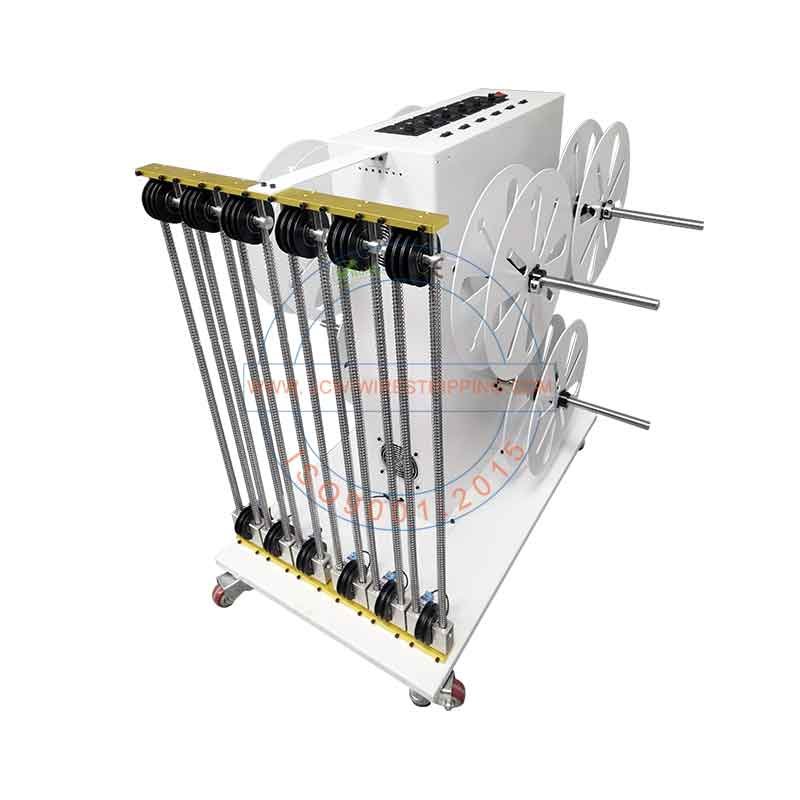 Six Station Wire Prefeeding Unit