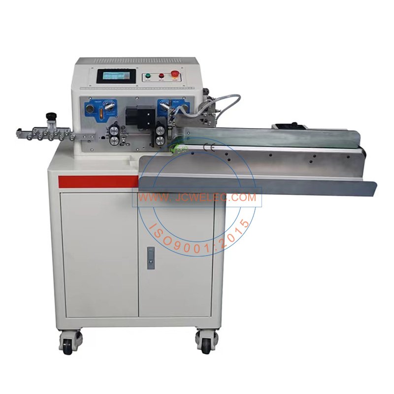 Automatic Wire Cut Strip & Stack Machine | JCWelec