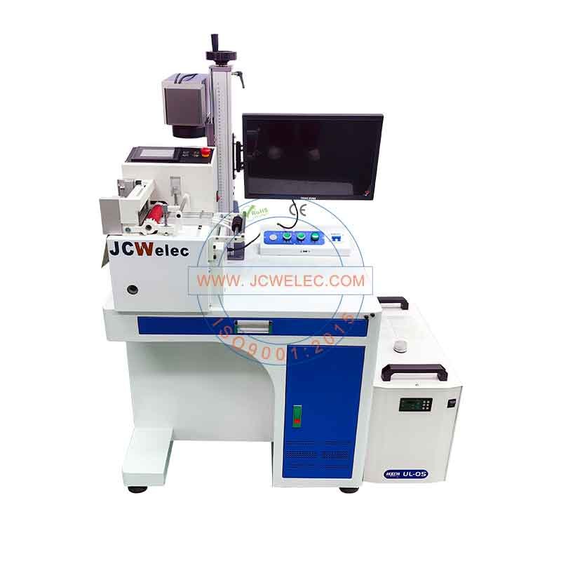Heat Shrinkable Sleeve Cutting Laser Marking Machine