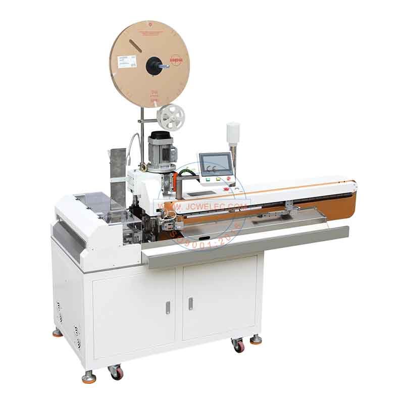 Flat Ribbon Cable & Single Wire Crimping to Tinning Machine