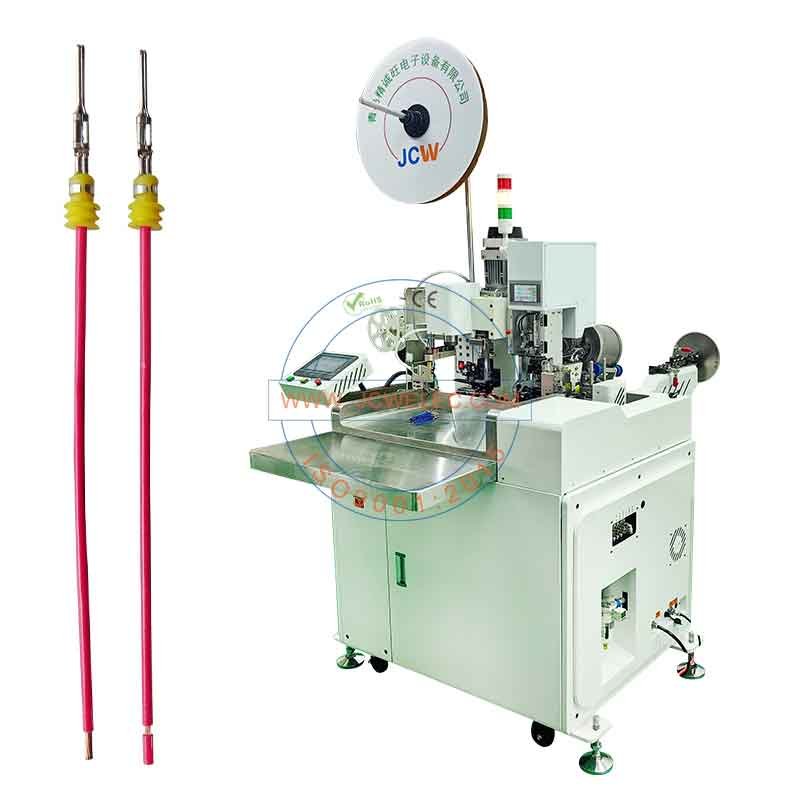Automatic Single Head Terminal Crimping Seal Insertion Machine