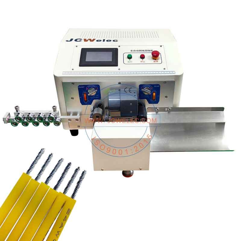 Roller Type Flexible Wires Cutting Stripping and Twisting Machine