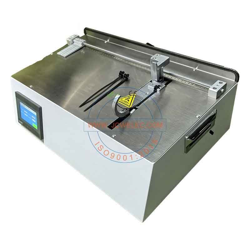 Fully electric desktop automotive cable tie machine