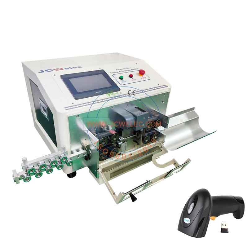 O.D 10mm Multicore Cable Cutting Stripping Machine