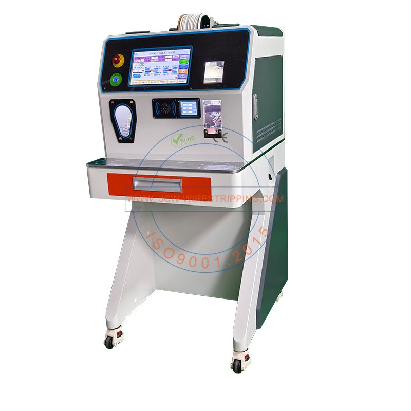 Wire Stripping, Ferrule Crimping & Sleeve Printing Machine | JCWelec