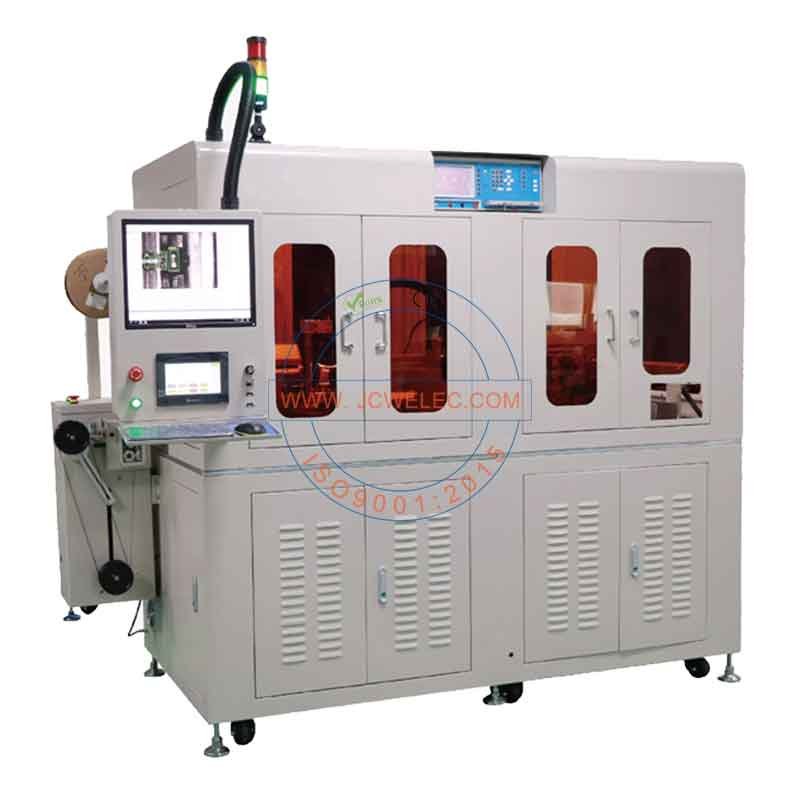 Fully-auto Coax Cable IPEX Crimping to Tinning Machine