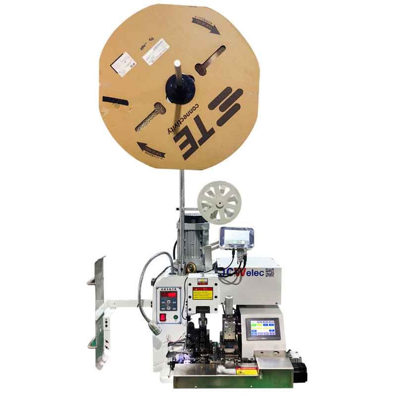 Benchtop Multicore Cable Strip & Crimp Machine