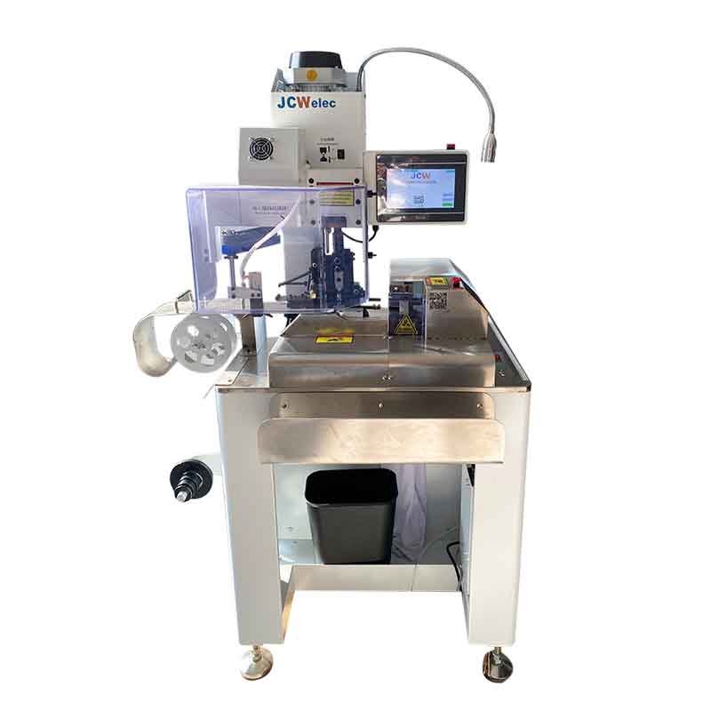 Automatic Multicore Cable Stripping and Crimping Machine