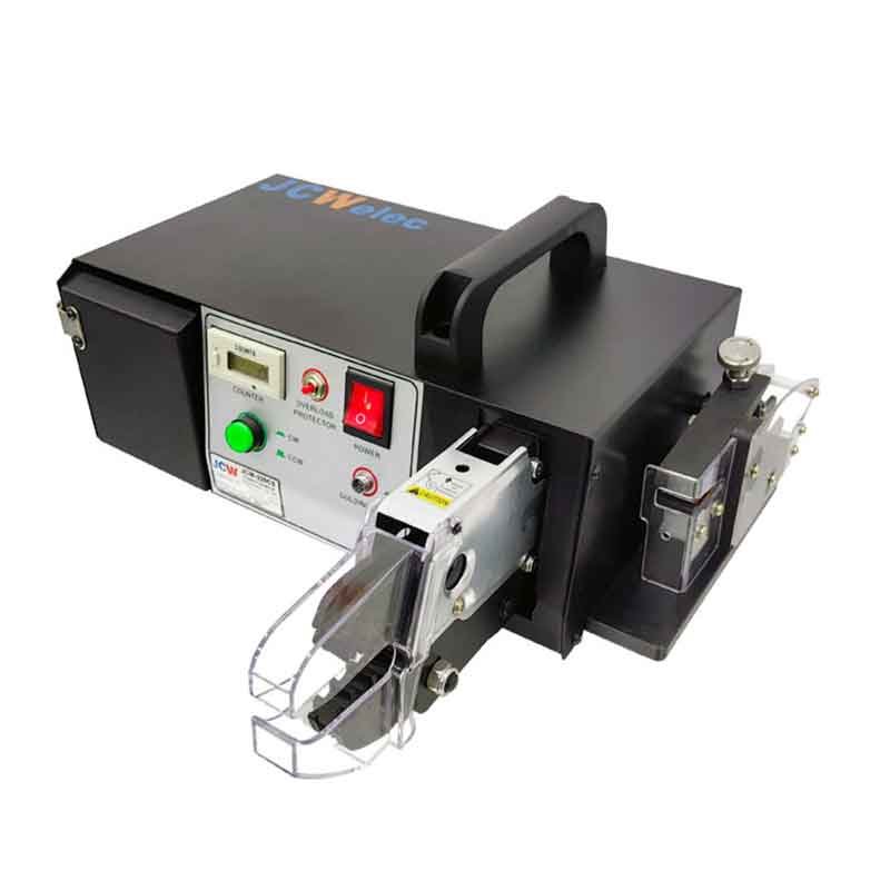 25mm² Electric Wire Strip Crimp Machine 