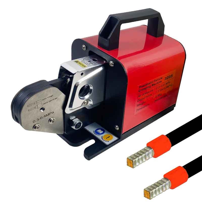 Pneumatic Insulated Ferrule Crimping Machine