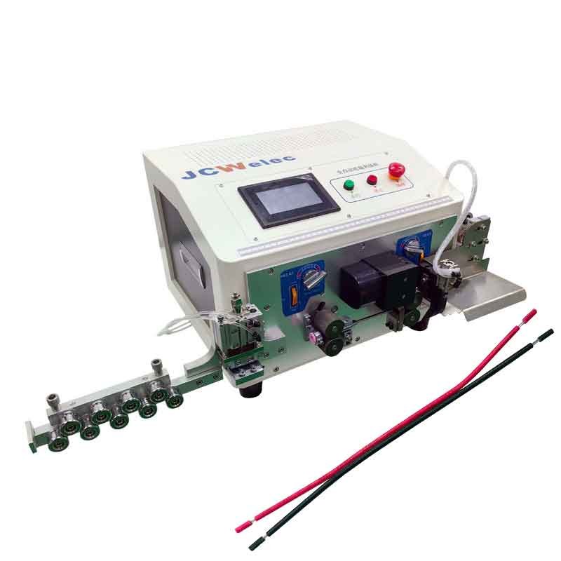 2 Core Ribbon Cable Cutting Slitting Stripping Machine