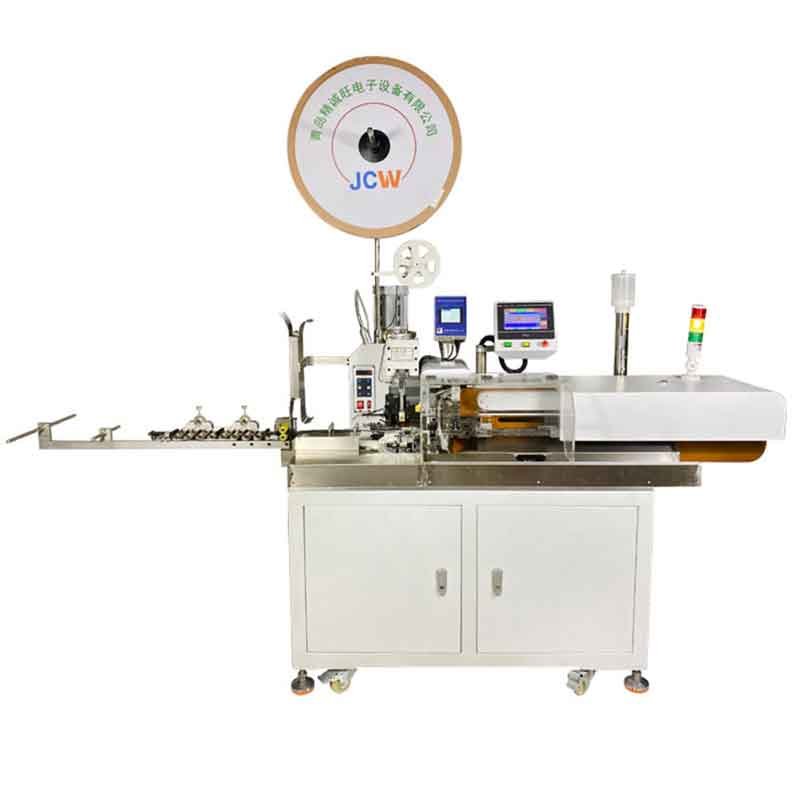 Fully-auto 5 Wires Terminal Crimping and Wire Tinning Machine