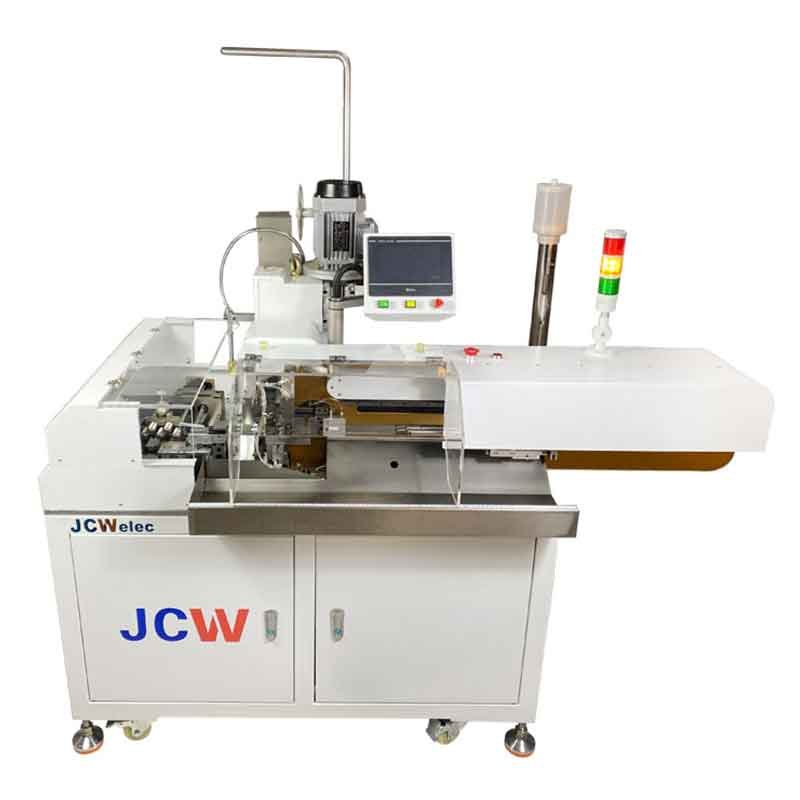 Flat Ribbon Cable & Single Wire Crimping to Tinning Machine