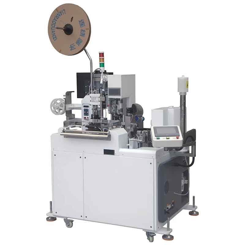Single-end Wire Seal & Crimp to Flux & Tin Dip Machine