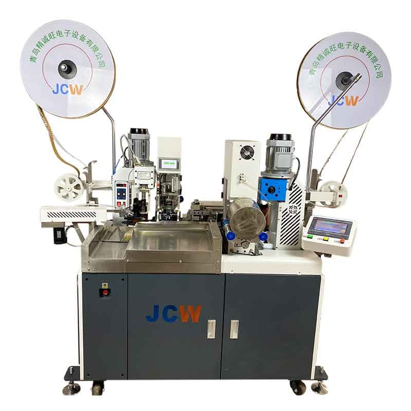 Dual-end Wire Cutting & Stripping, Sealing to Terminating Machine