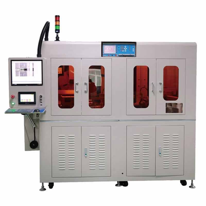 Fully-auto Coax Cable IPEX Crimping to Tinning Machine