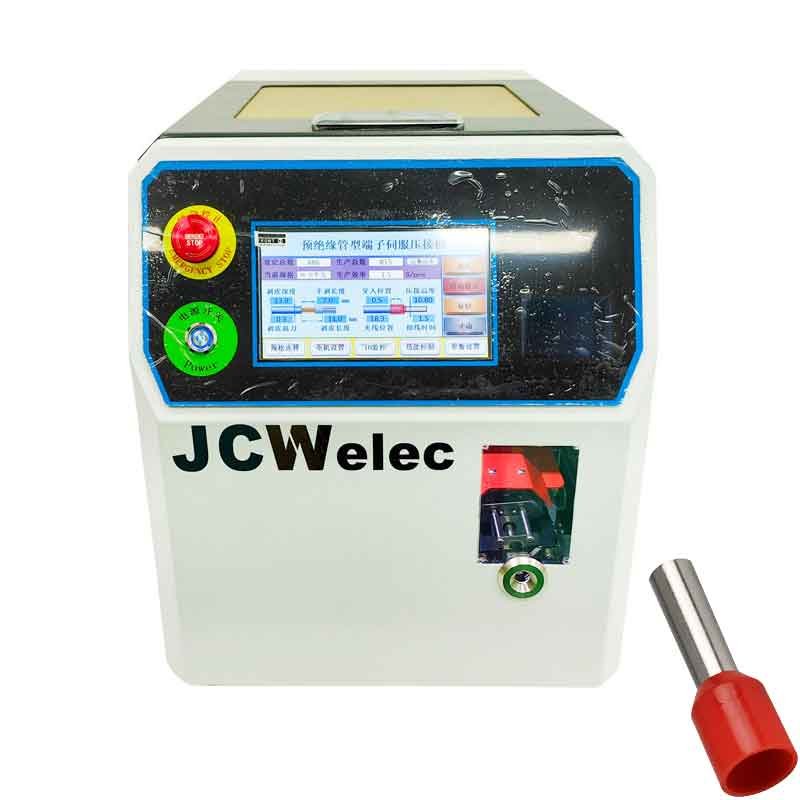 0.3 - 16mm² Wire Stripping Twisting Ferrule Crimping Machine