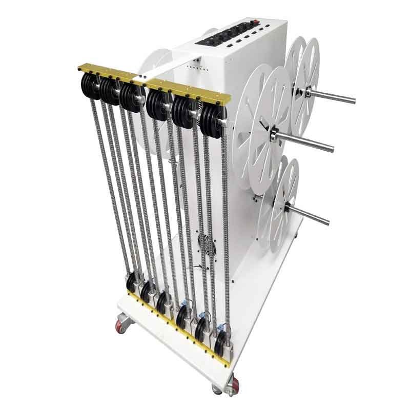 Six Station Wire Prefeeding Unit