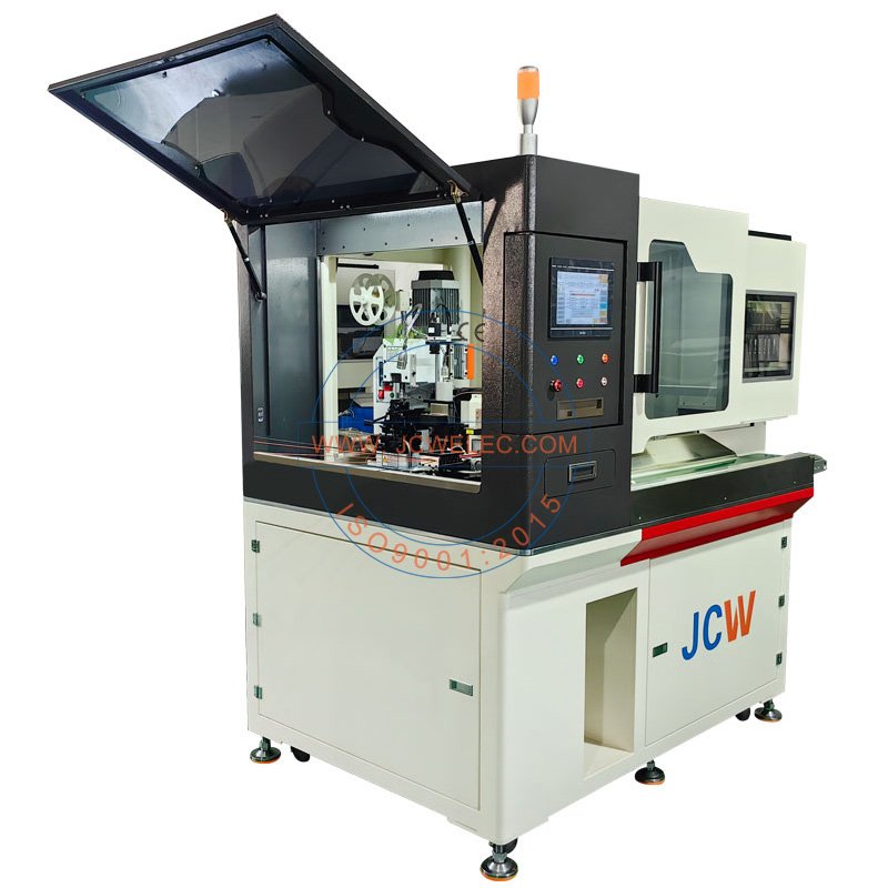 Fully-auto Single-end Connector Housing Assembly System | JCWelec