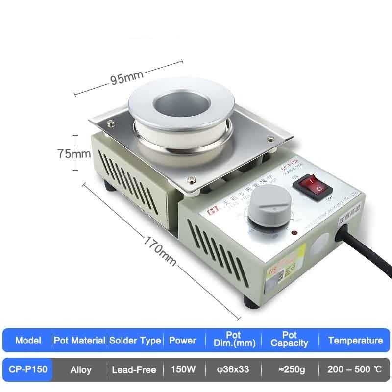Lead-Free Alloy Tin Solder Pot