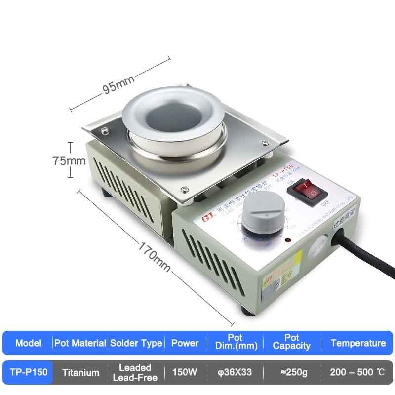 Titanium Solder Pot