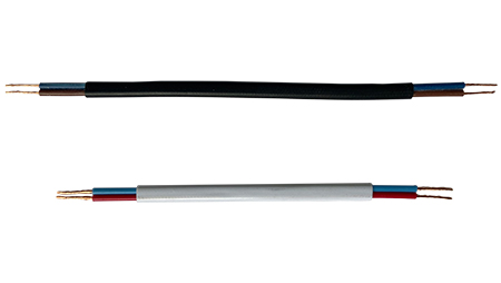 2-Core Sheath Cable Cut Strip Twist