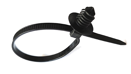 Automotive cable tie processing