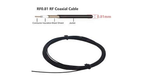 0.81mm coaxial cable