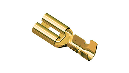 Open-barrel terminal crimping