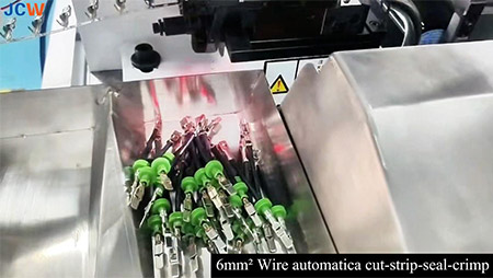 Custom 6mm² wire sealing crimping